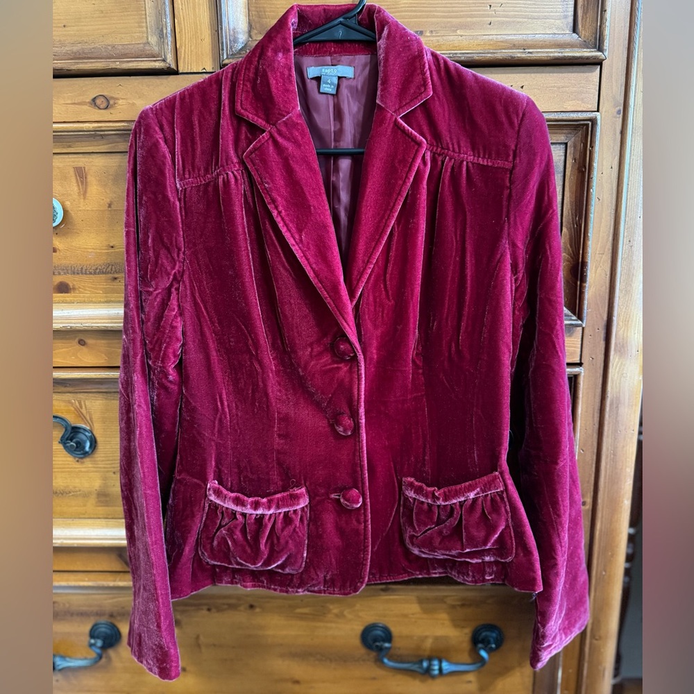Apt. 9 Velvet Blazer